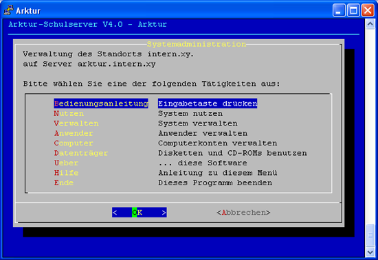 Windows - Login als sysadm mit PuTTY